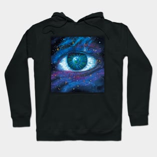 Galactic Gaze Unveiled Hoodie